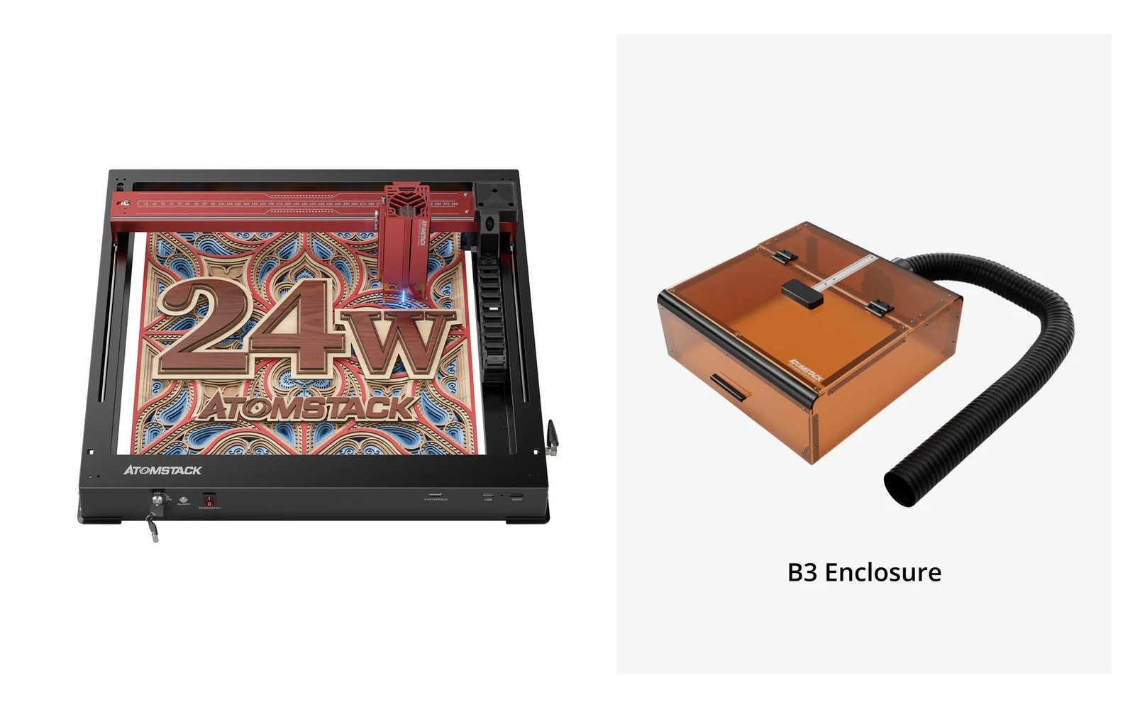 AtomStack A24 Pro laser engraver by Atomstack