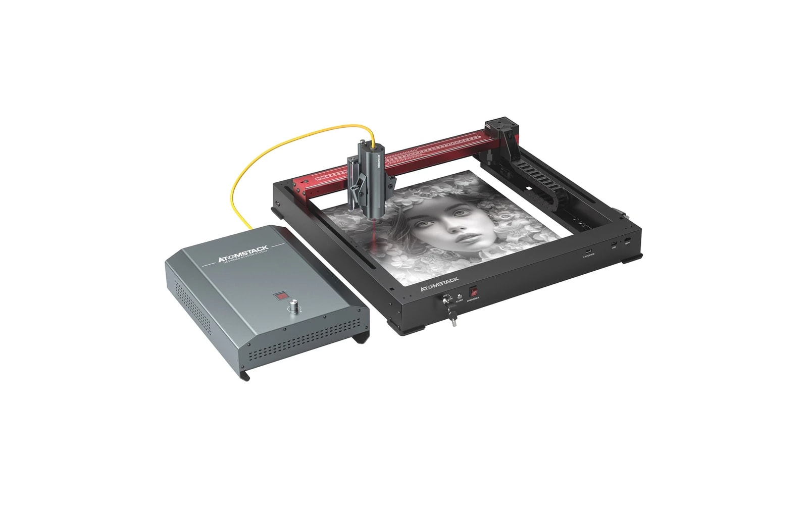 AtomStack A24 Pro 1064nm laser engraver by Atomstack