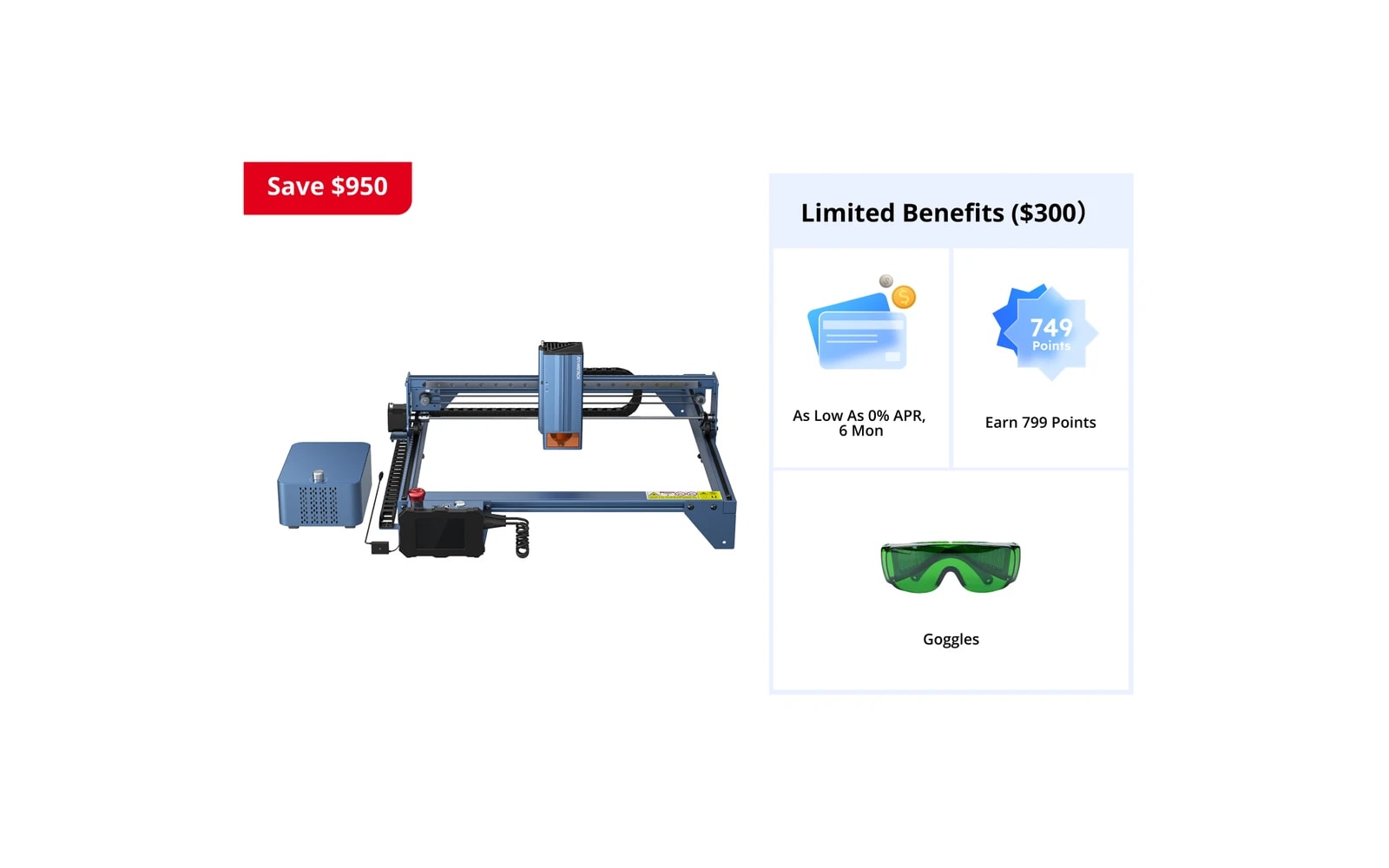 Atomstack A40 Pro 20W laser engraver — Atomstack
