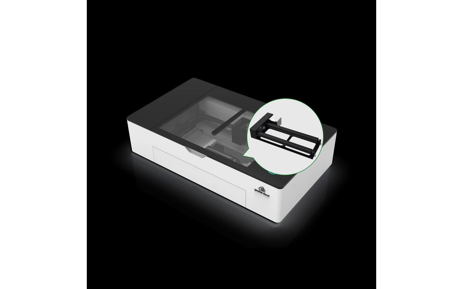 Gweike Cloud Pro laser engraver by Gweike