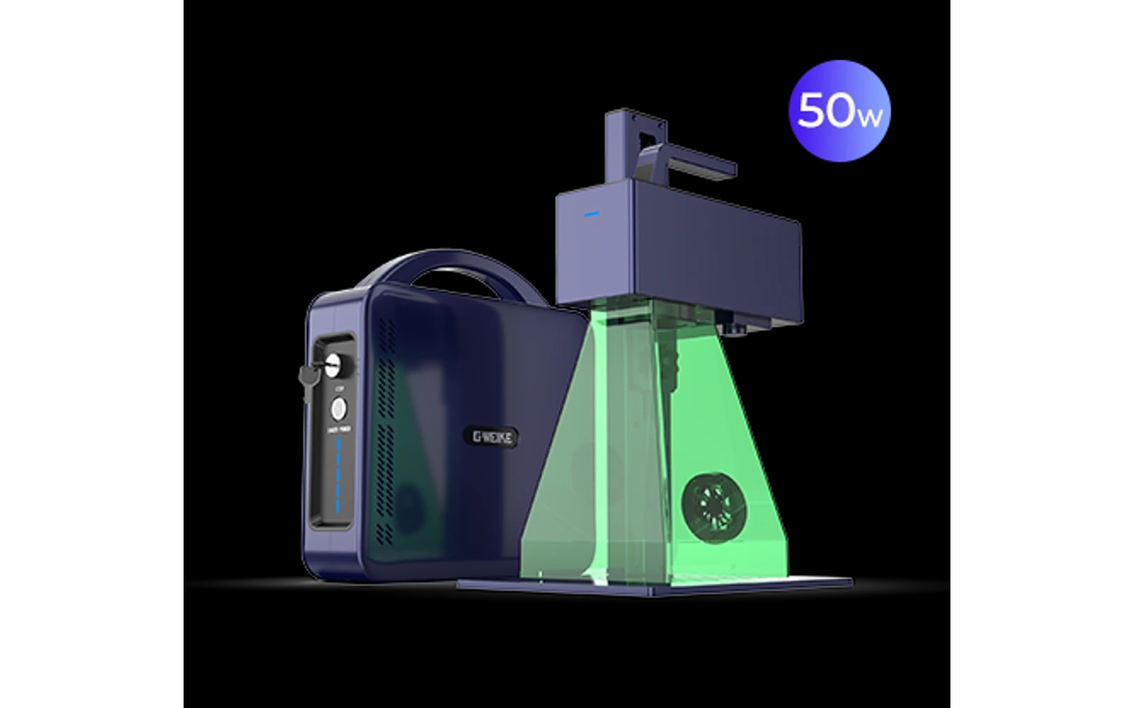 Gweike G2 Max 50W Fiber laser engraver — Gweike