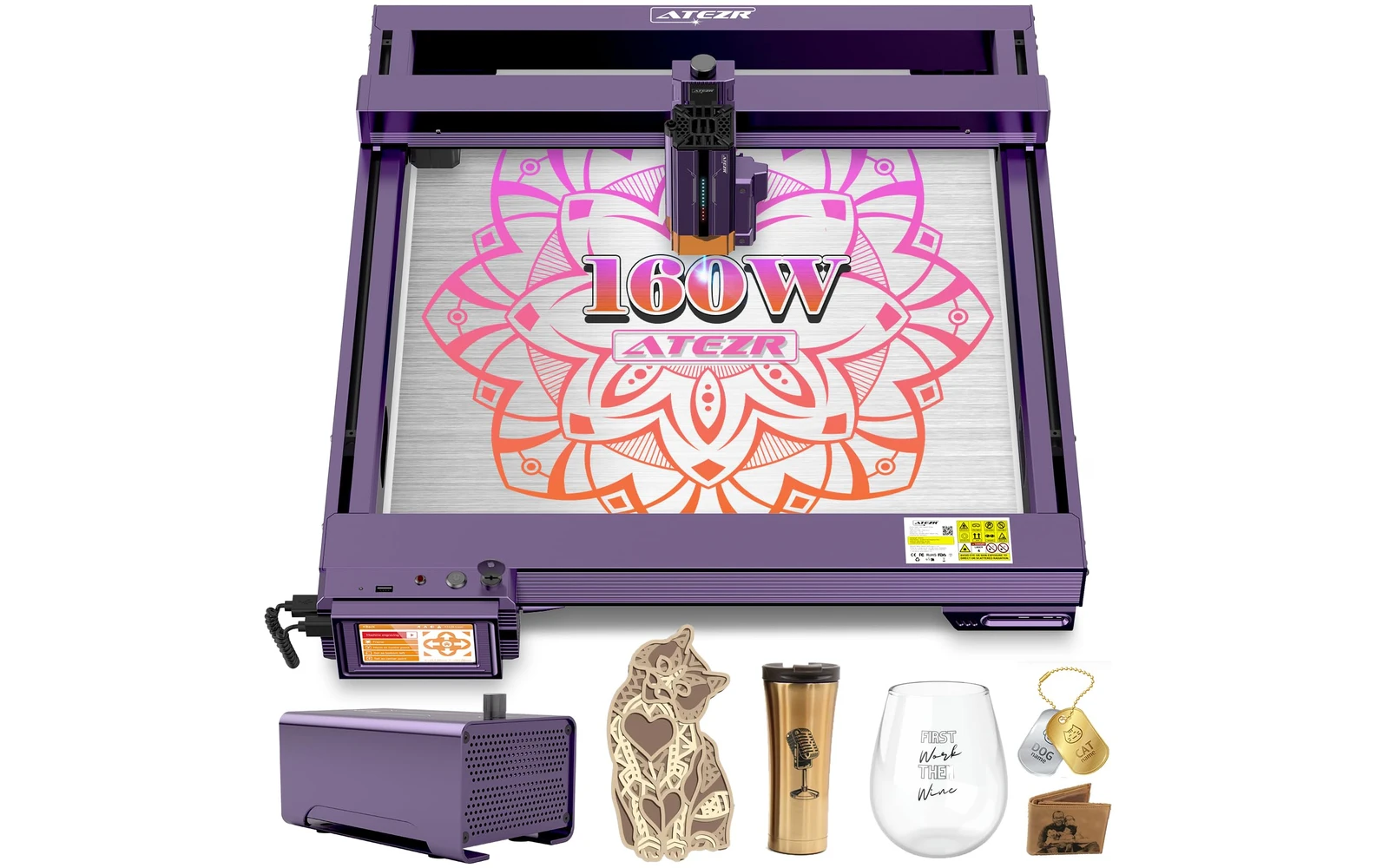 Atezr P2 laser engraver: Atezr