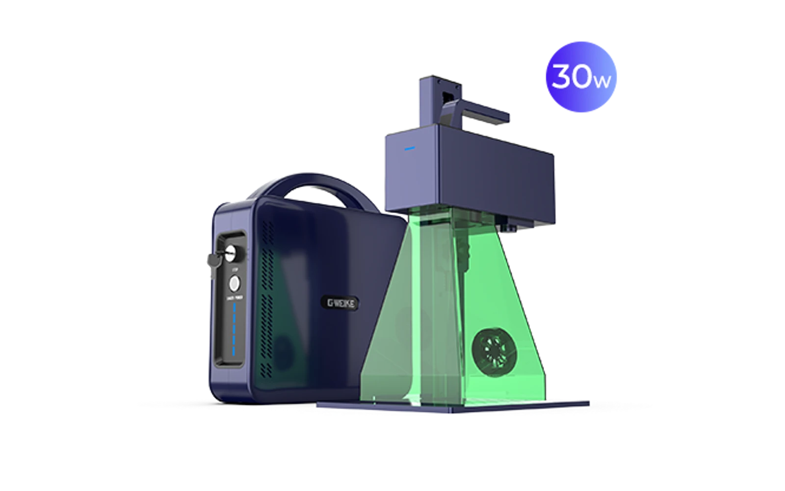 Gweike G2 Pro 30W Fiber laser engraver: Gweike