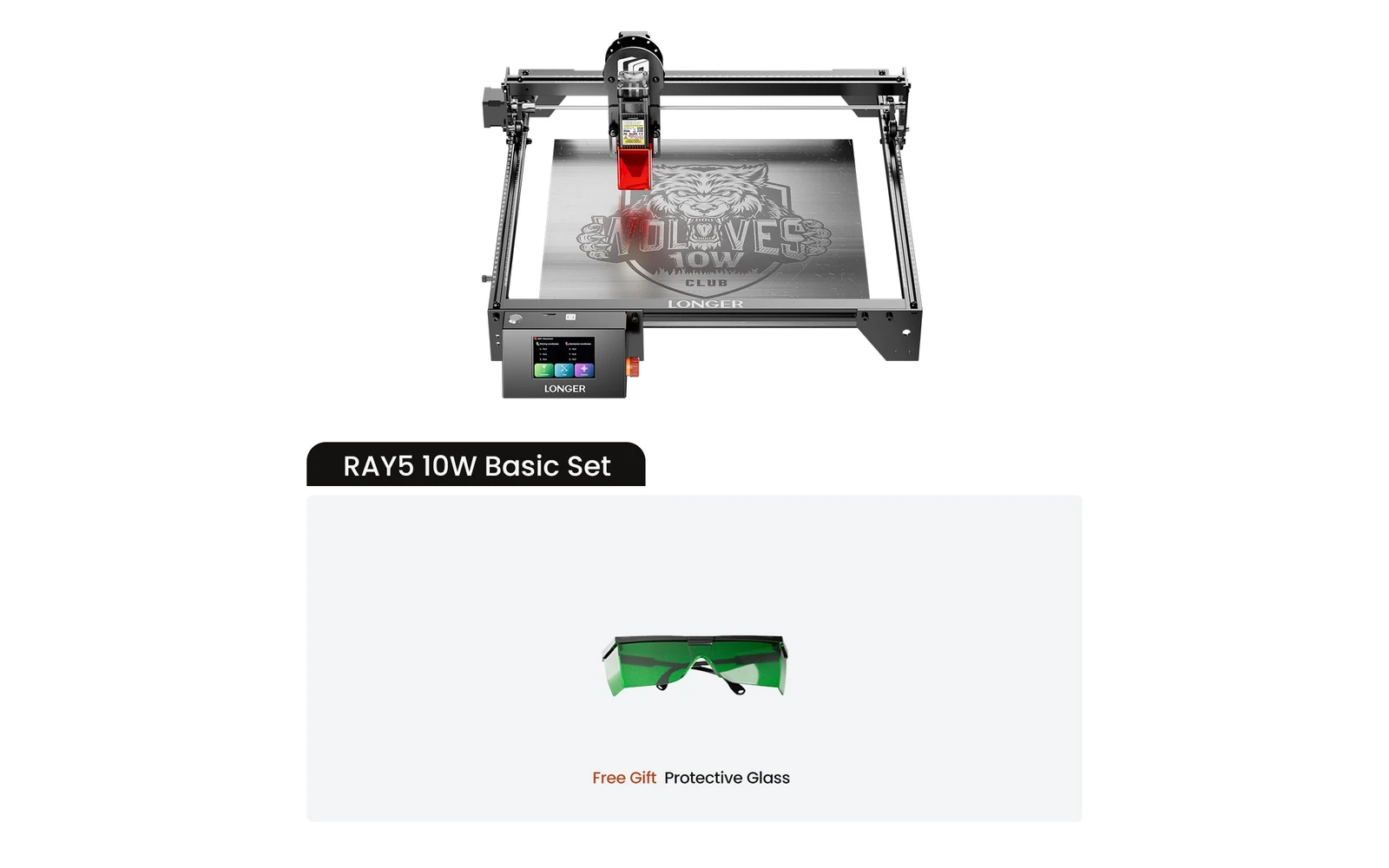 Longer Ray5 10W laser engraver by Longer