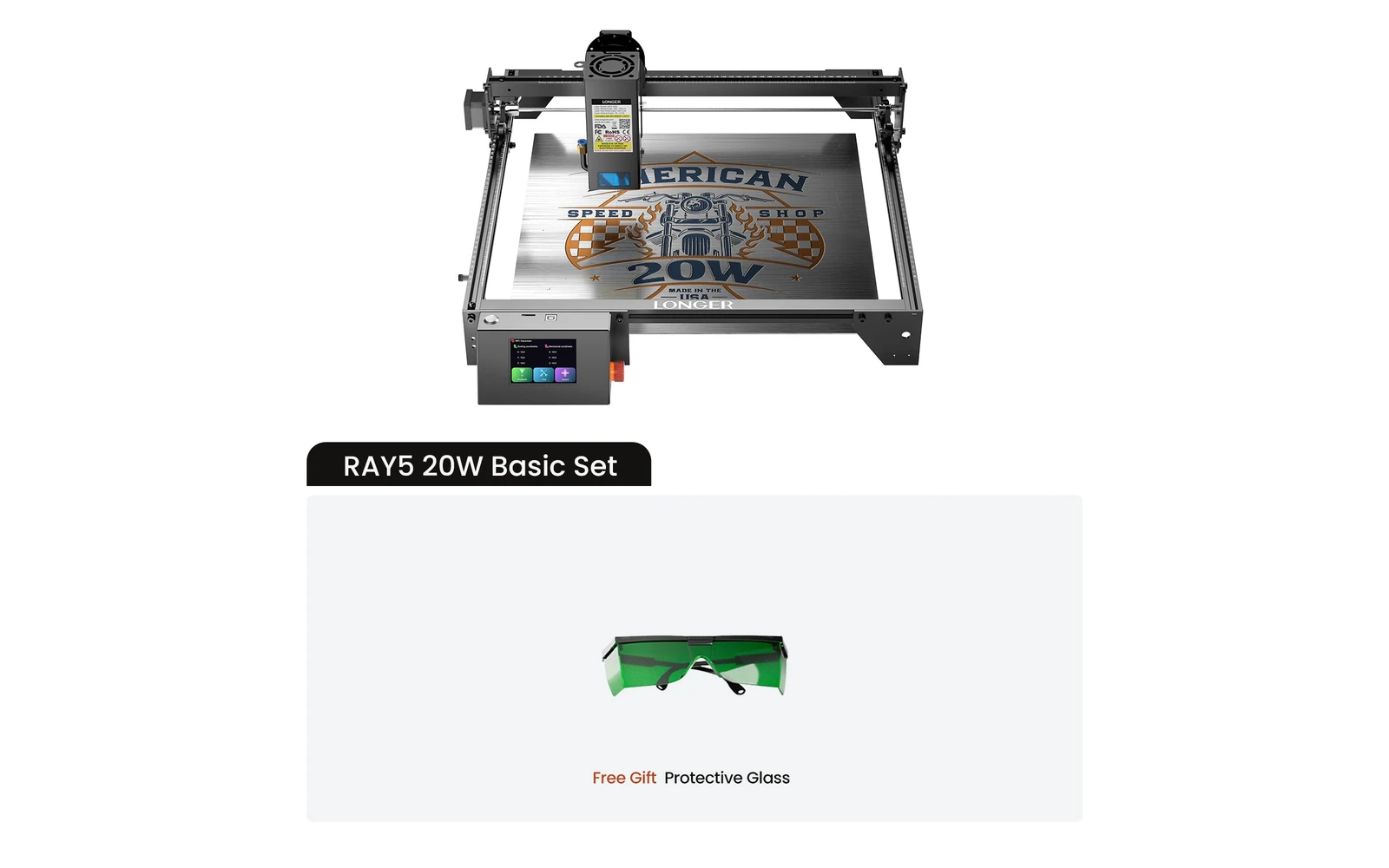 Longer Ray5 20W laser engraver by Longer