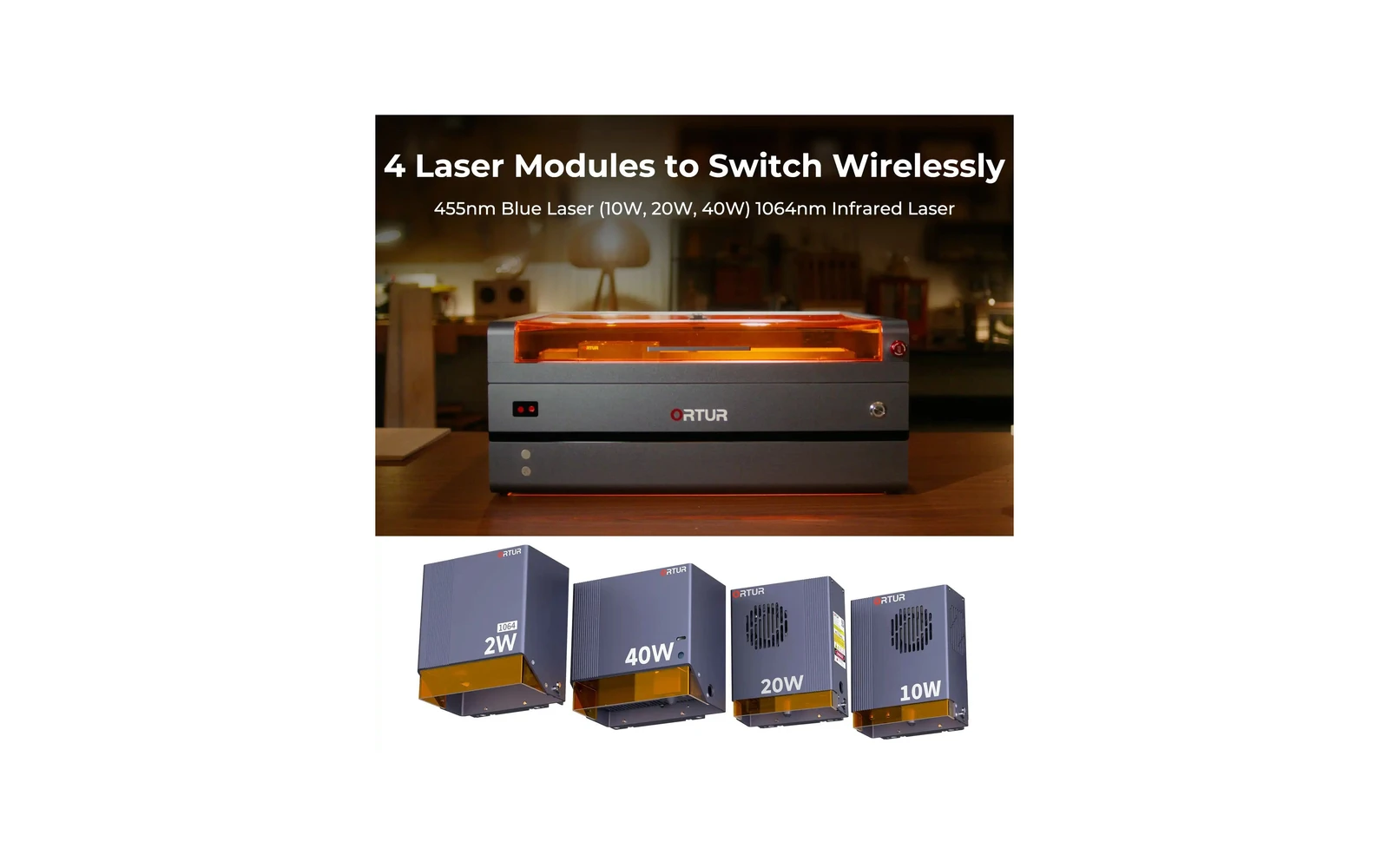 Ortur H20 10W laser engraver: Ortur