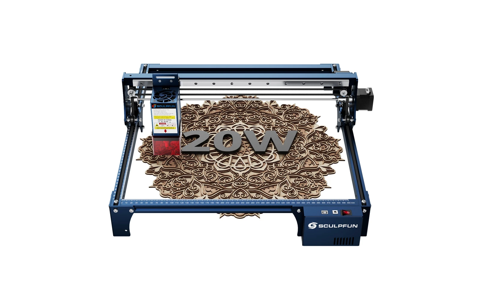 Sculpfun S30 Pro Max 20W laser engraver by Sculpfun