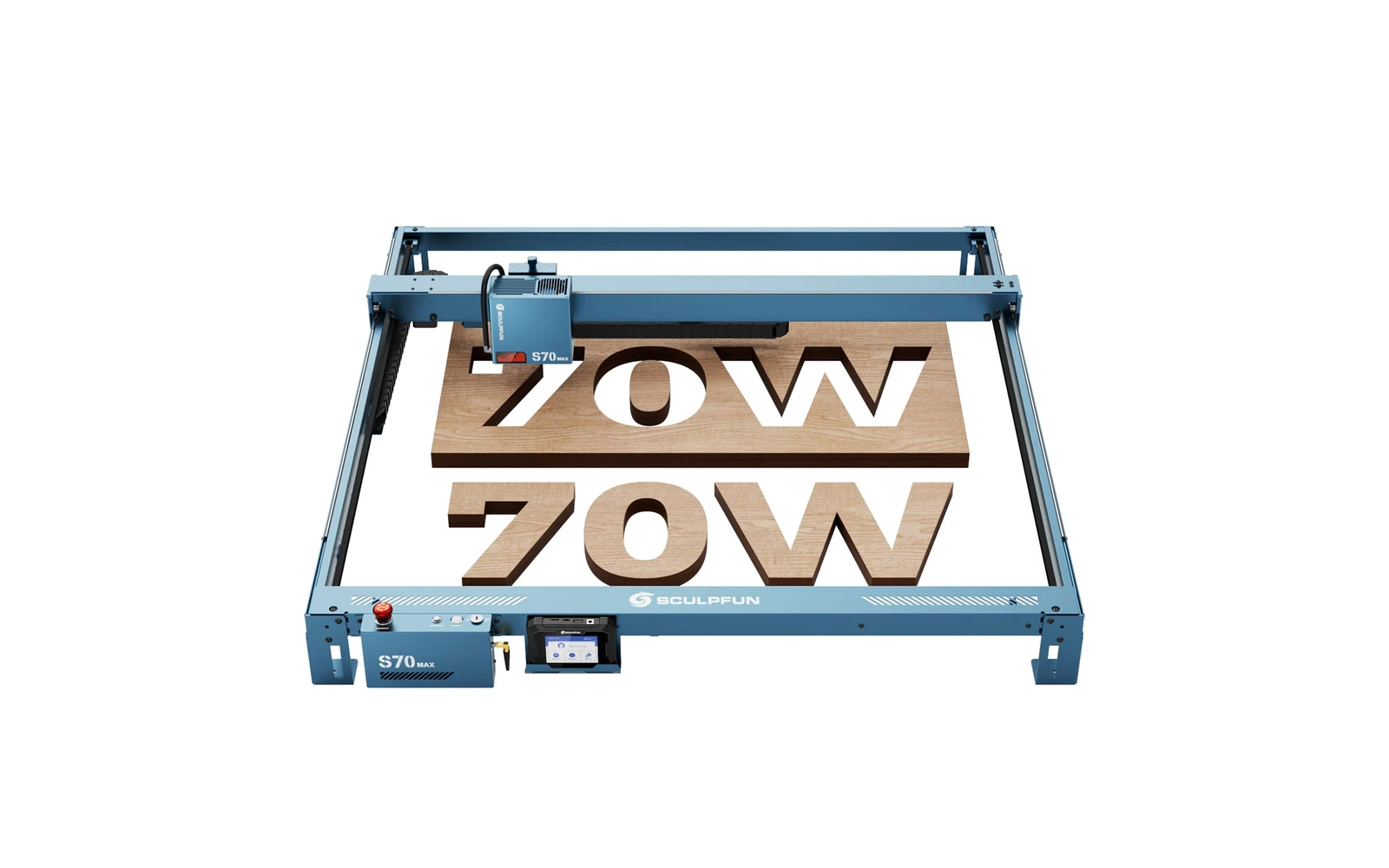 Sculpfun S70 MAX 70W laser engraver by Sculpfun